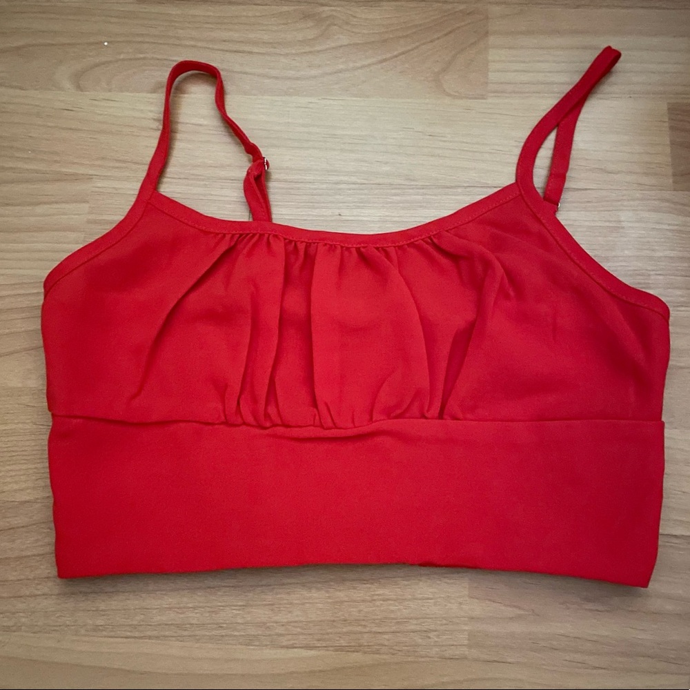 SHEIN Cami Top and Belted Skirt Set- XS (2)